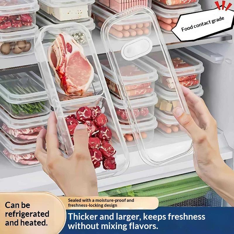 Food Packed Snacks - İstiflenebilir Buzdolabı Dondurucu Düzenleyici 1 Adet