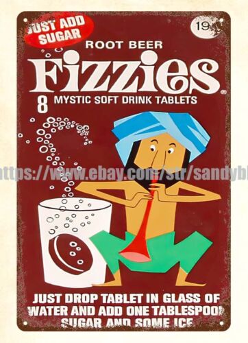 Food And Snacks Ideas - Fizzies 1960'lar meşrubat tabletleri yiyecek atıştırmalık