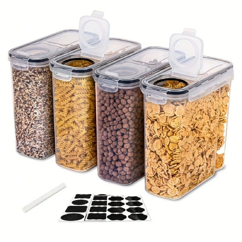 Food Packed Snacks - 4'lü Paket Hava Geçirmez Mısır Gevreği