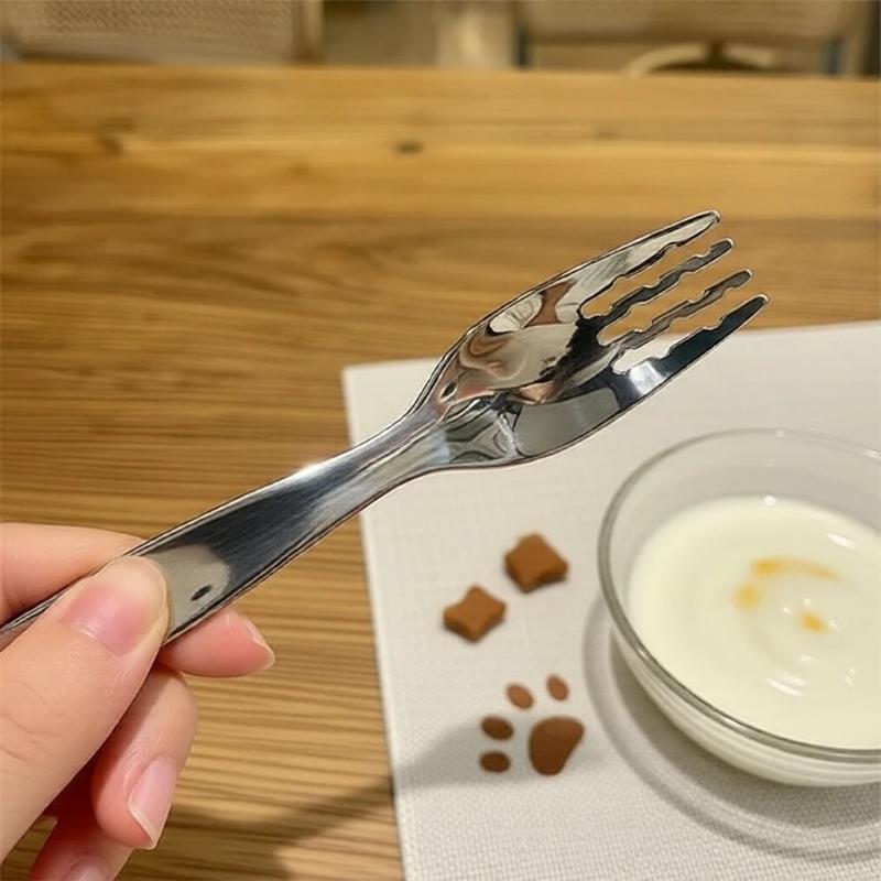 Food And Snacks Ideas - Çocuklar İçin Kompakt Paslanmaz Çelik Kaşık