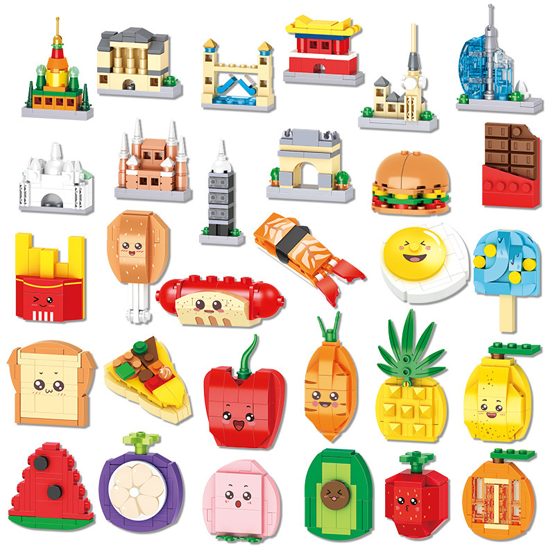 Food And Snacks Ideas - 10in1 Sevimli Mimari Sokak Görünümü Gıdalar