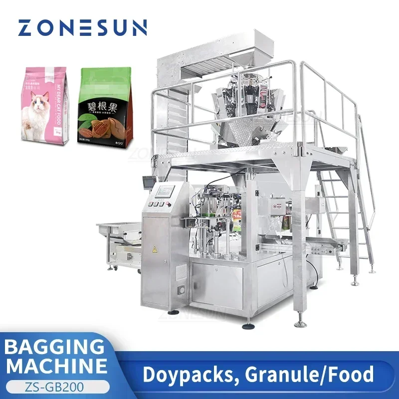 ZONESUN ZS-GB200 Otomatik Gran - Food Snacks Packets incelemesi ve fiyatı