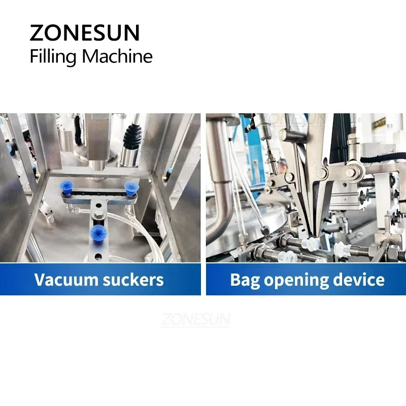 ZONESUN ZS-GB200 Otomatik Gran - Food Snacks Packets incelemesi ve fiyatı