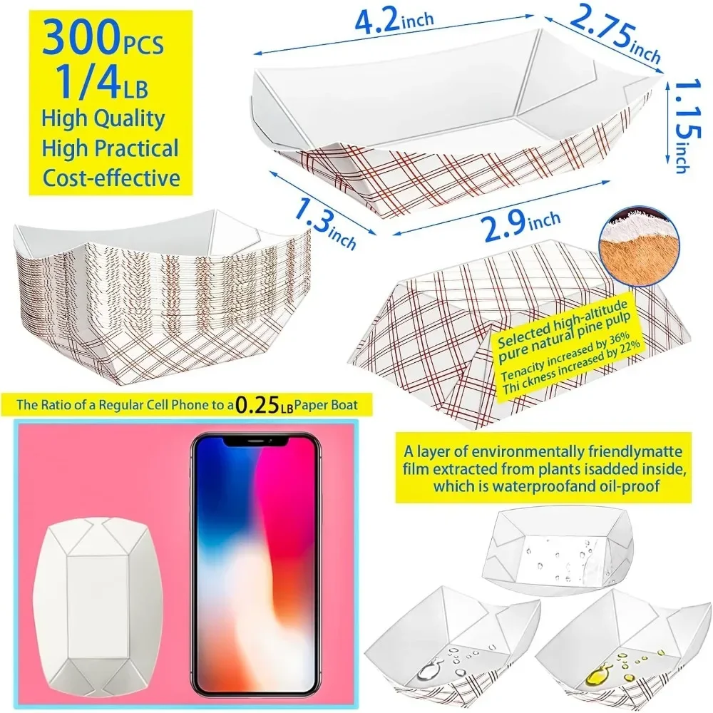 300 Adet 1/4Lb Kraft Kağıt Yiy - Food Snacks Images incelemesi ve fiyatı