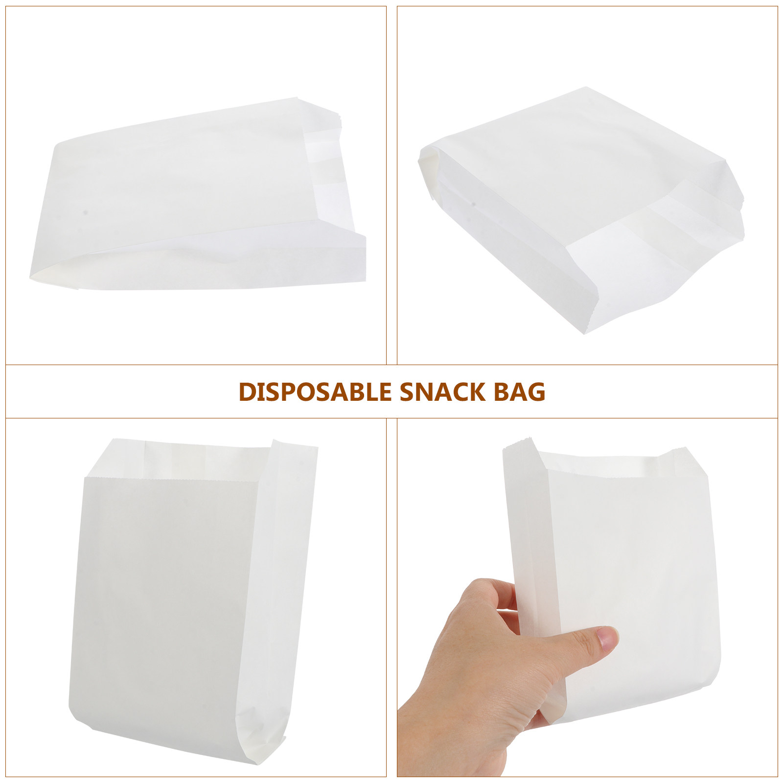 100 Adet Tek Kullanımlık Kağıt - Food Packed Snacks incelemesi ve fiyatı