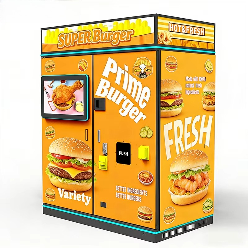 Özelleştirilmiş Fast Food Otom - Food Snacks In Usa incelemesi ve fiyatı